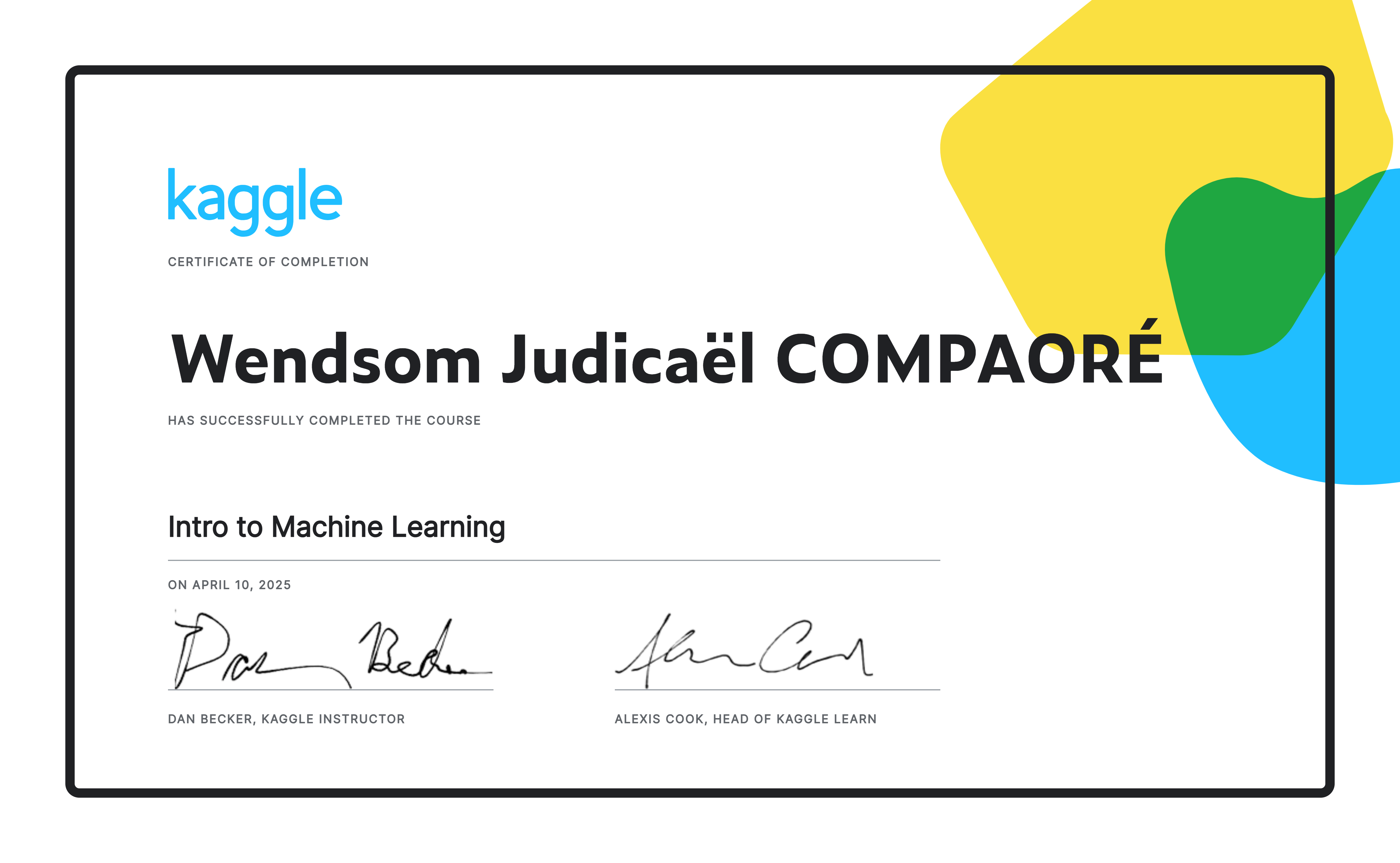Intro ML